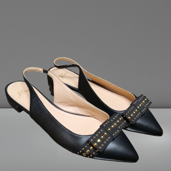 J. Crew Shoes - J. Crew Slip-On Flats Black